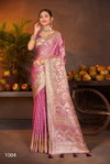 Shreemati 1 By Saroj 1001 To 1006 Soft Satin Wedding Sarees Wholesale Suppliers In Mumbai